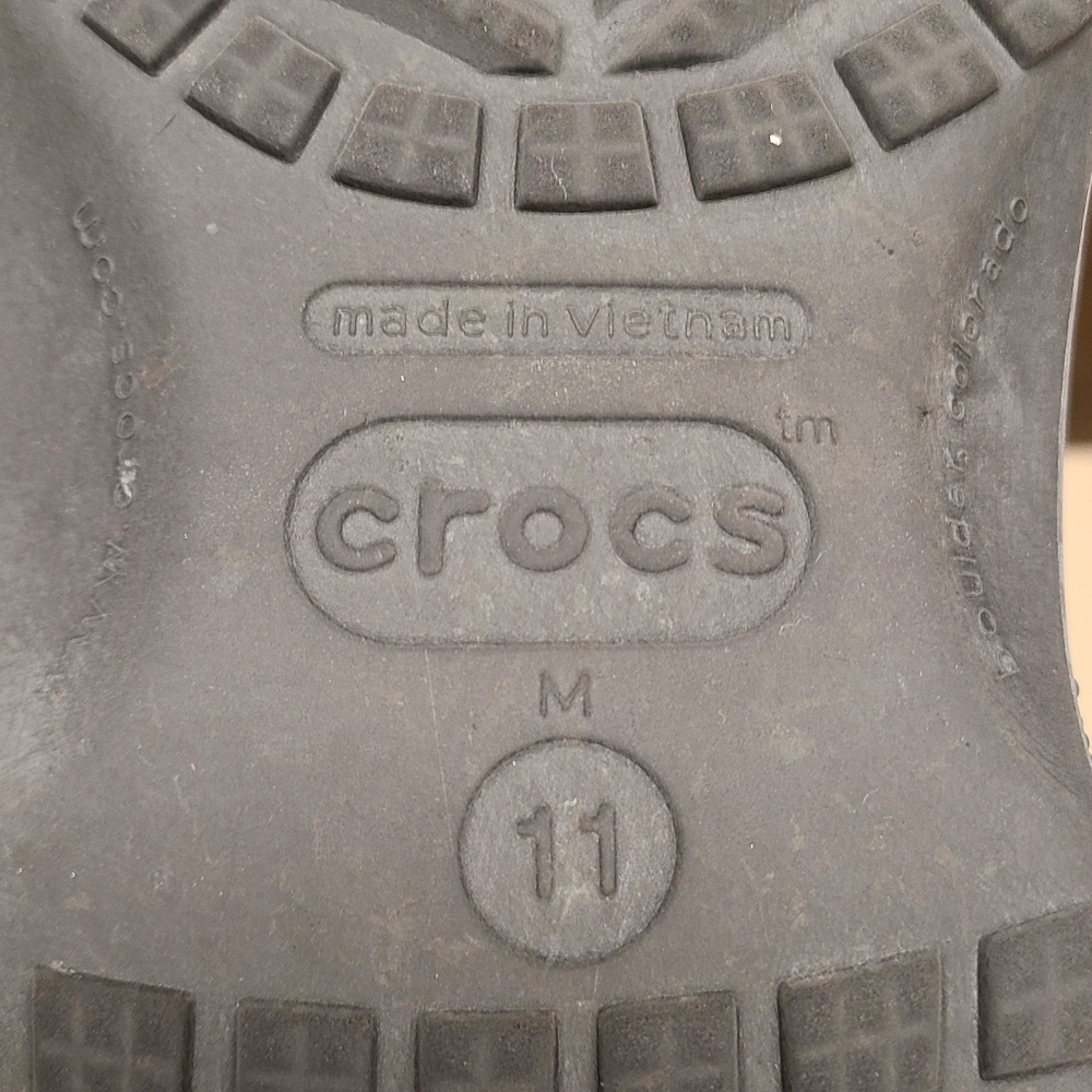 Crocs Disney A Nightmare Before Christmas glow in the dark clog sandals size 11 - Picture 9 of 9